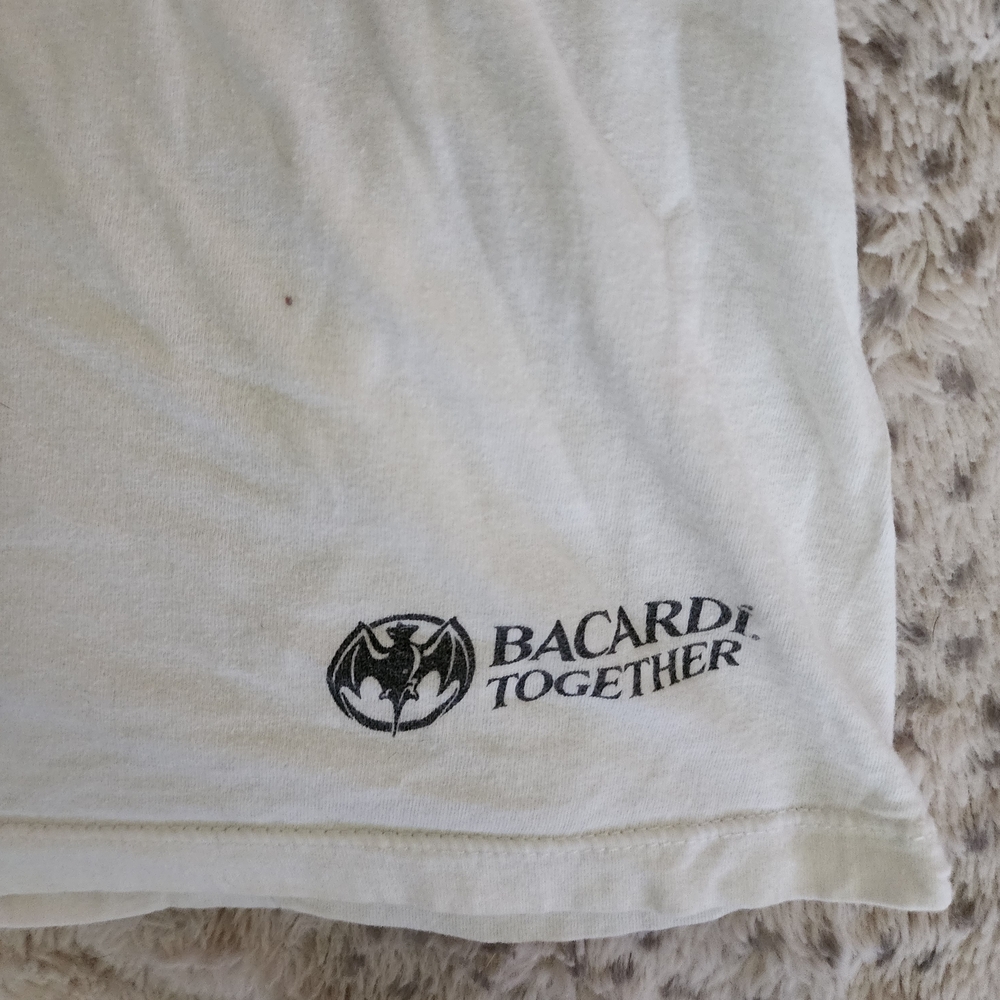 Bacardi White Short Sleeve Tee - Picture 3 of 4